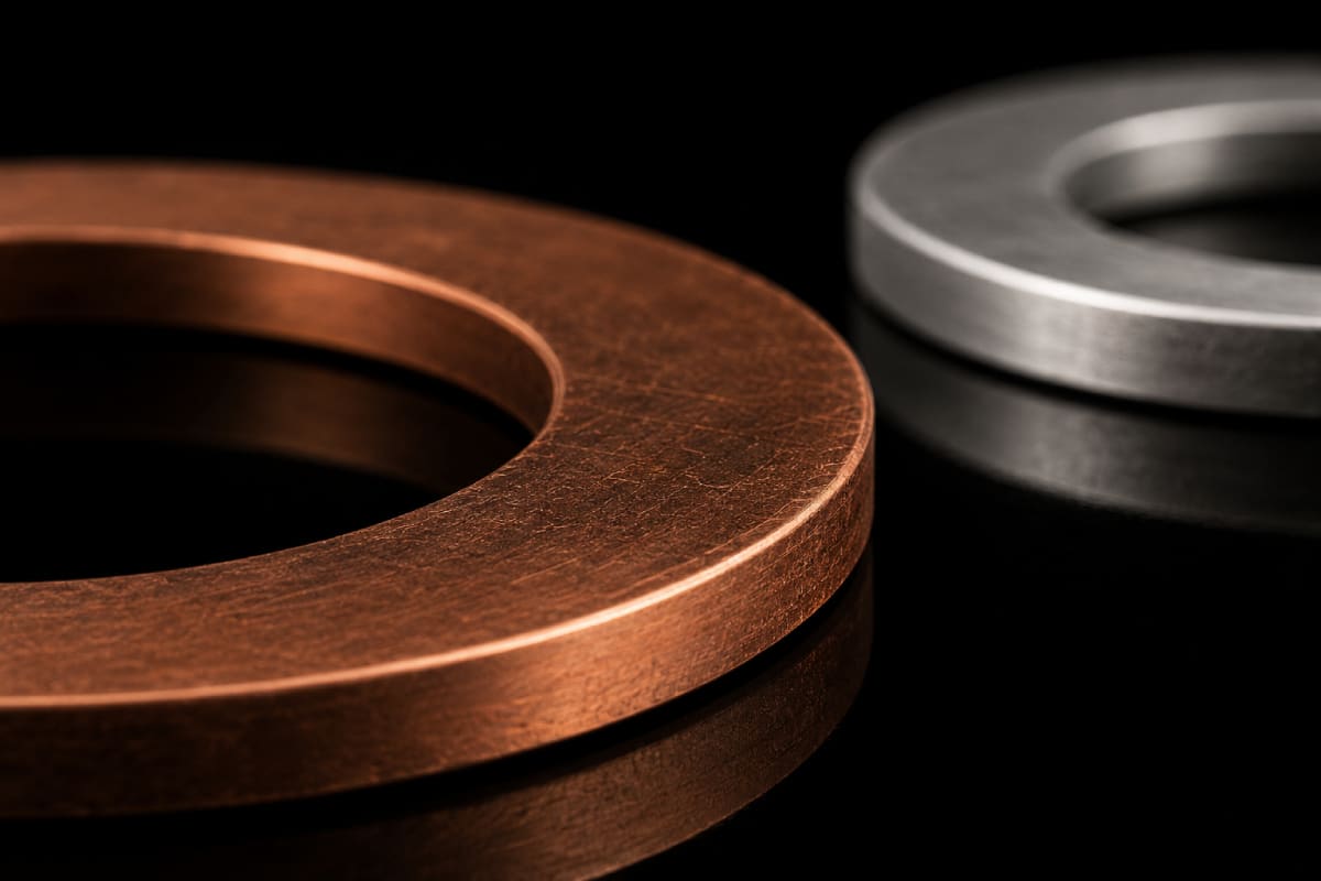 Arandelas cobre y aluminio | Manufactures Cusell