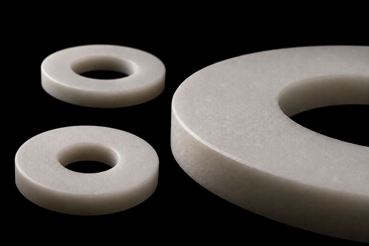 Arandelas de plásticos técnicos | Manufactures Cusell